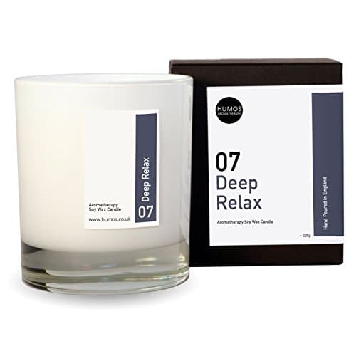 Deep Relax Aromatherapy Soy Wax Candle 1 wick 220g