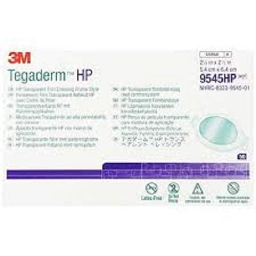 3M Tegaderm HP Transparent Dressing 2.13in x 2.5in - Sold By Box 50 9545HP