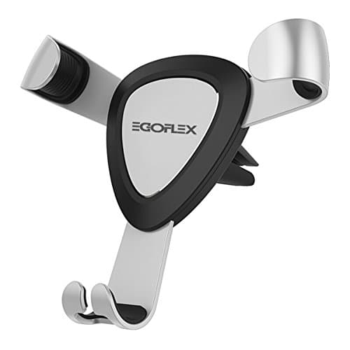 EGOFLEX Smart-Click Car Phone Holder - Universal Car Mount Air Vent Cradle for Smartphones