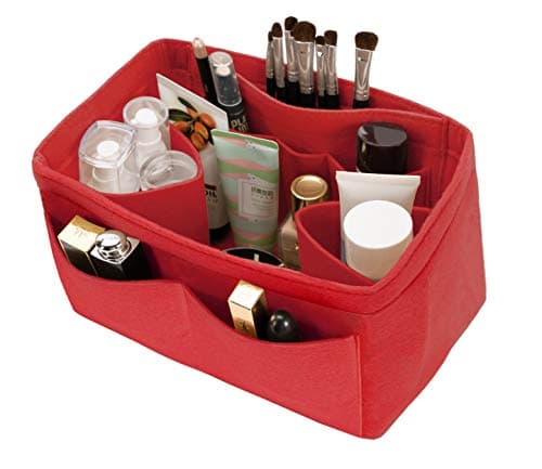 Purse Organizer Insert Felt Bag organizer for Women's Handbag Fit LV Speedy Neverfull Longchamp Tote 5 Sizes 7 Colors