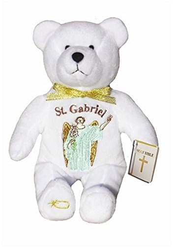 Holy Bears, Teddy Bear, 8" Approx Stuffed Animal, St. Gabriel Bear.