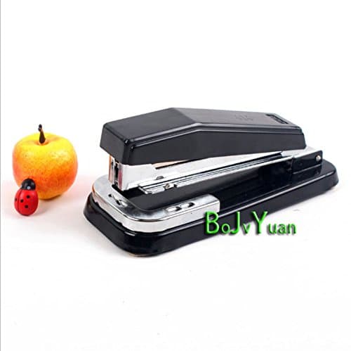 BOJUYUAN Stapler, 306 Degree Rotation Compact Powerful ,40 Sheets Capacity, Black