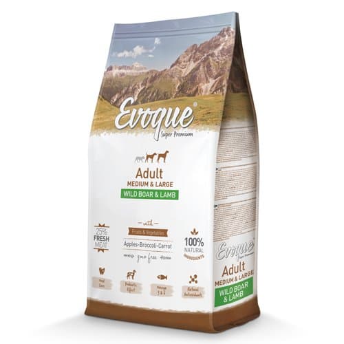 Evoque Adult Medium & Large Boar and Lamb