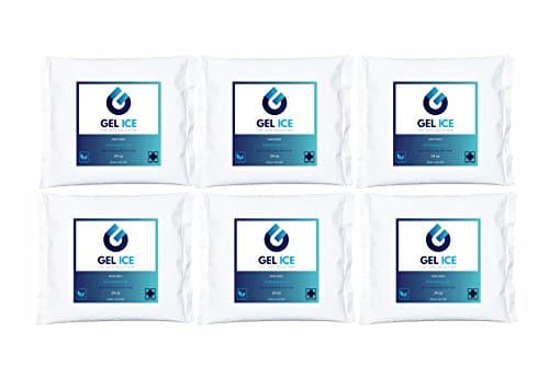 G Gel Ice 24oz Cold Packs (6 total) - Reusable, Safe, Made in USA