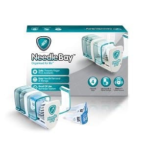 NeedleBay 4 a storage system for insulin pen needles