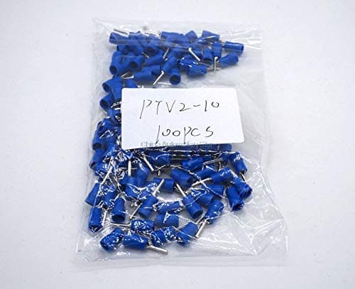 PTV2-10 Pin-Shaped Pre-Insulating Terminal Cold Pressed terminals/Cable Connector/Wire Connector