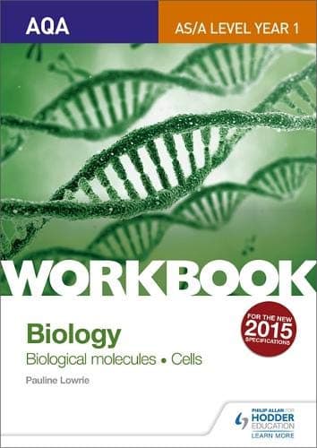 AQA AS/A Level Year 1 Biology Workbook: Biological molecules; Cells Paperback – 28 Aug. 2015