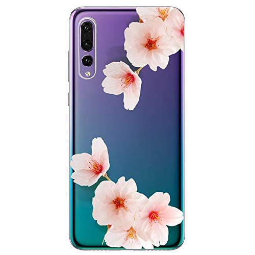 Case Compatible with Huawei P20 Pro Cover TPU Soft Silicone Transparent Clear Back Cover Case for Huawei P20 (5, Huawei P20 Pro)