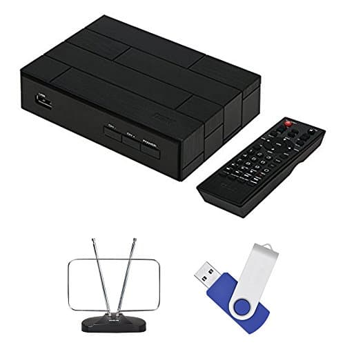 Terk Complete Cut The Cord Tuner Bundle with HDTV antenna , Fully Functional Tuner Box With DVR and 16GB Of Recording Space