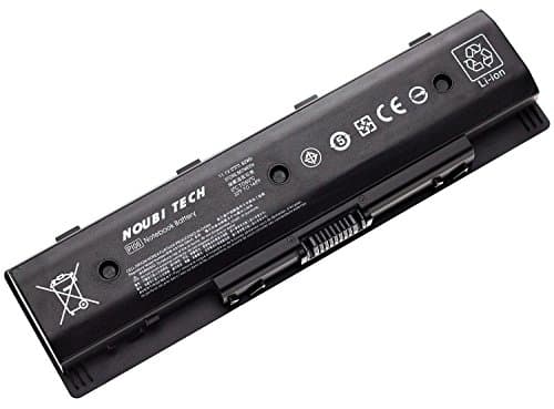 Noubi tech 6 cell Replacement Laptop Battery for HP PI06 PI09 710416-001 710417-001 envy 15 15T 17 Pavilion 14-E000 15 15-E000 15t-e000 17-E000 10.8V 47WH