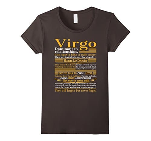 Women's Great Virgo T-shirt Small Asphalt