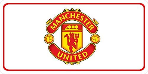 Manchester United Photo License Plate