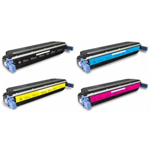 Toner Eagle Compatible Toner Cartridge Replacement for HP 645A (Black,Cyan,Magenta,Yellow , 4-Pack)