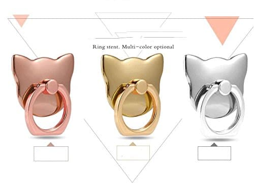 Universal Mobile Phone Holder Clasp Case Cover Stand Ring Stent Car Hook For iPhone 7 6S For Samsung note 7 S6 S7 edge Case