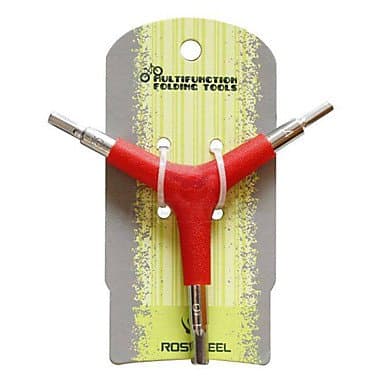 RayShop - Multifunction Steel+Zinc Inside Hexagonal Bicycle Repair Tool 23281-2(4/5/6mm)