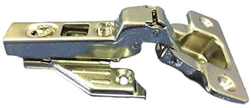 Concealed Euro Cabinet Hinges Overlay Face Frame Frameless (20, Half 1/4" Face Frame-Steel)