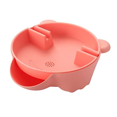 Rambly Creative Shape Bowl Perfect For Seeds Nuts And Dry Fruits Storage Box (Pink)