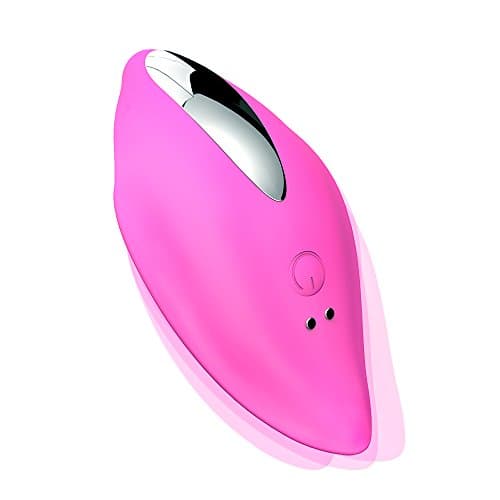 Viberate Bullet Egg Women Toy USB Rechargeable Wireless Remote Control Vibrators Silicone Waterproof Massager (Pink)