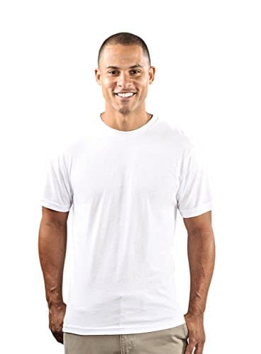 Wholesale Blank Cloths Mens Polyester Sublimation Shirt - White