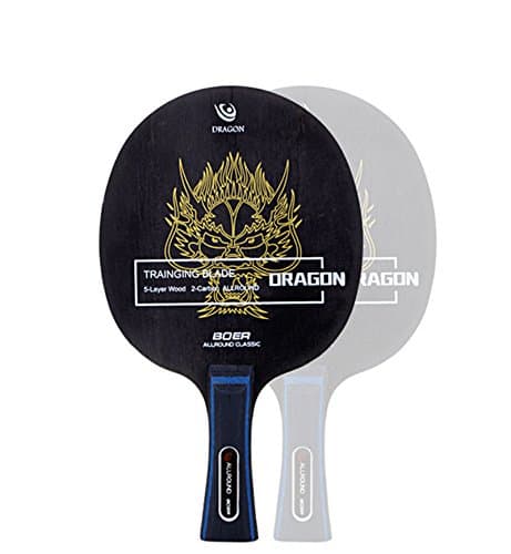 Keeone 2PCS Chinese Dragon Table Tennis Racket