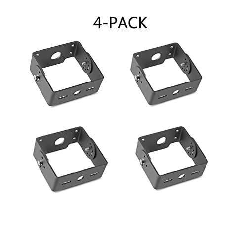 4-Pack Trunnion Accessories Mounting Bracket for LED Shoebox Pole Light