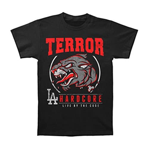 Terror Men's Panther T-shirt Small Black