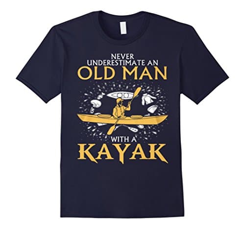 Men's Old Man With A Kayak 3XL Navy