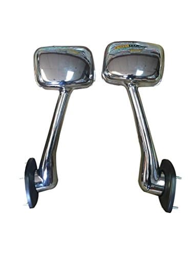 FREIGHTLINER CASCADIA HOOD MIRROR SET (BOTH SIDES) ALL CHROME