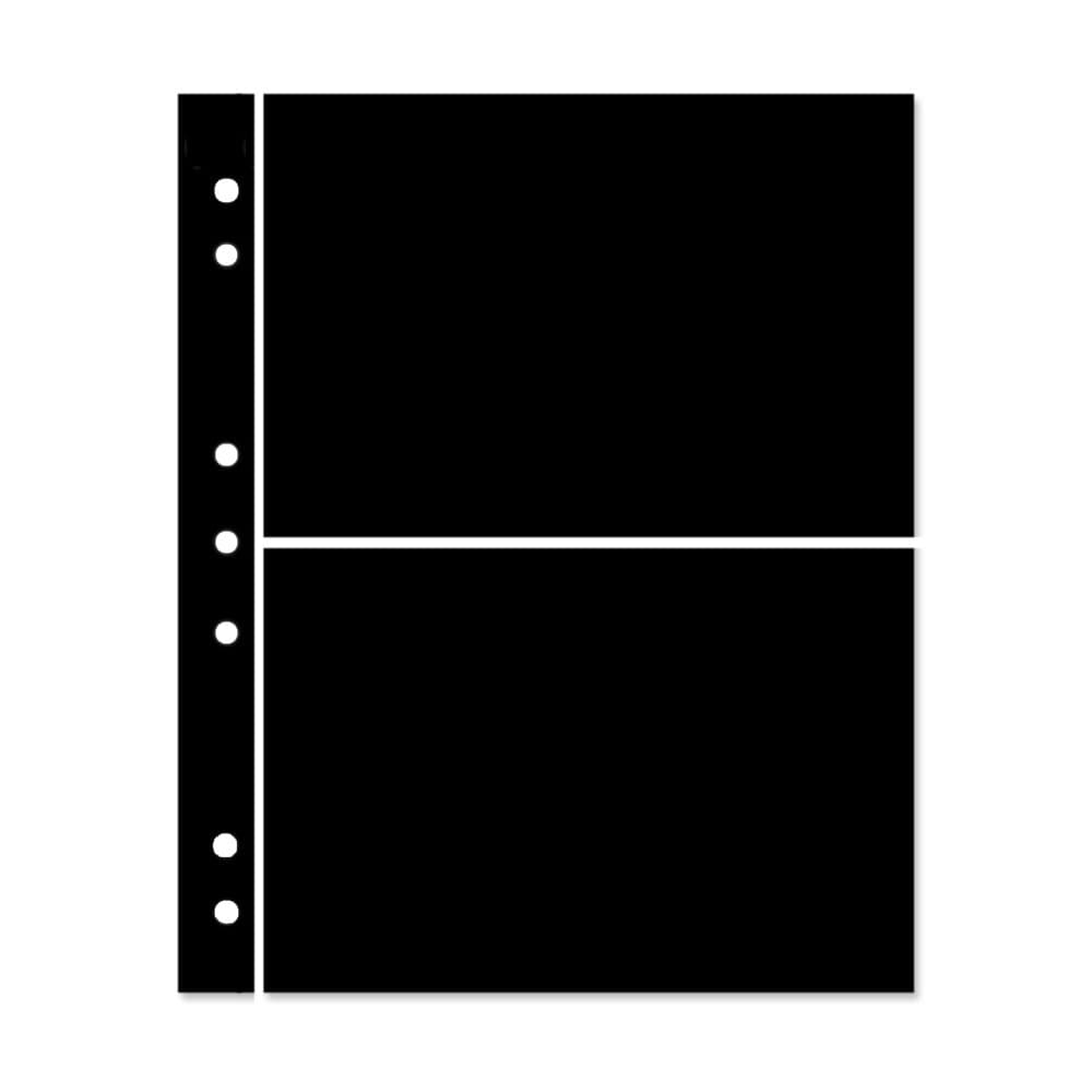 HagnerOriginal' stamp stocksheets. Single sided, 2 strip