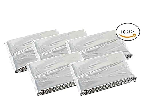 MURE Emergency Survival Blanket 52"x84" (pack 10)
