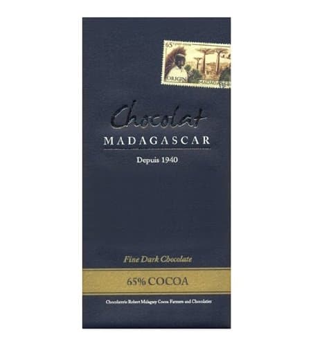 Chocolat Madagascar, 65% Dark Chocolate bar