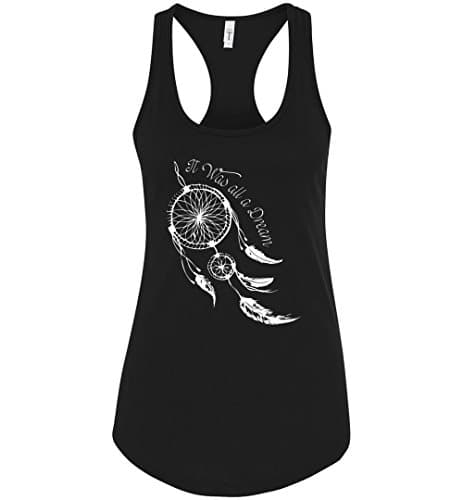 It Was All A Dream - Next Level Racerback Tank Black / L