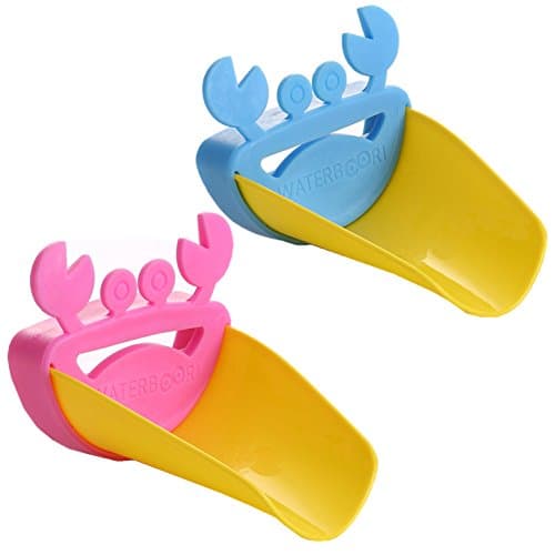 Otedes Faucet Extender - Pack Of 2- Color Pink and Blue Sink Handle Extender For Toddlers, Kids, Babies