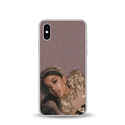 Ariana Grande Soft Phone Cases for iPhone 6 6S 7 8 Plus X XR XS Max Fundas Capa,5,for iPhone 6plus 6sp