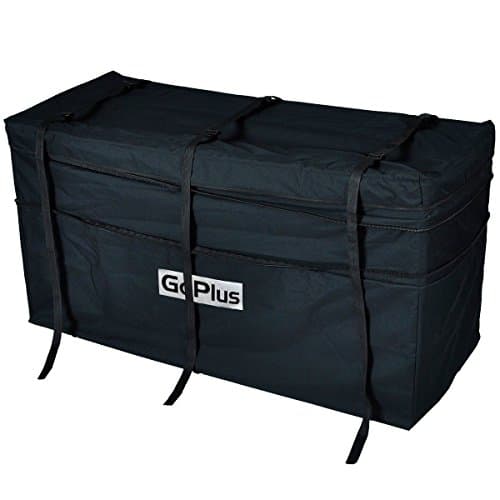 Rooftop Cargo Carrier Bag Box for Auto SUV Waterproof Foldable Luggage Great for Camping and Travel