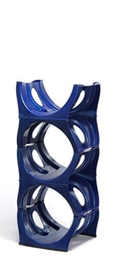 U Water Cooler Bottle Rack (Blue, Three Bottle Rack) by Birando
