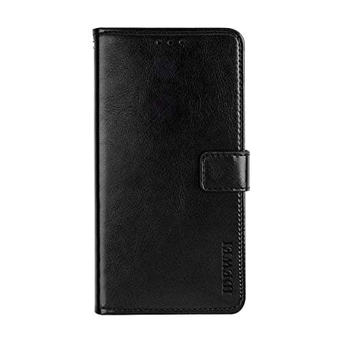 BELLA BEAR Case for Vivo V15 Pro,Leather Wallet Holster Purse Bracket Function Soft PU Material Phone Case Cover for Vivo V15 Pro(Black)