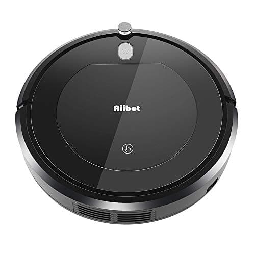 Veepola Robotic Vacuums Mop Cleaner Smart Sweeping Robot Cleaner Robot Vacuum with Three Cleaning Modes (Black)