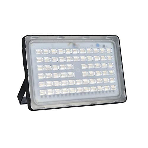 Rainrain27 LED Light 200W Solar Lights LED Flood Lights Waterproof Outdoor Floodlight Super Bright Outdoor Work Light for Garage, Garden, Lawn and Yard (Warm White)