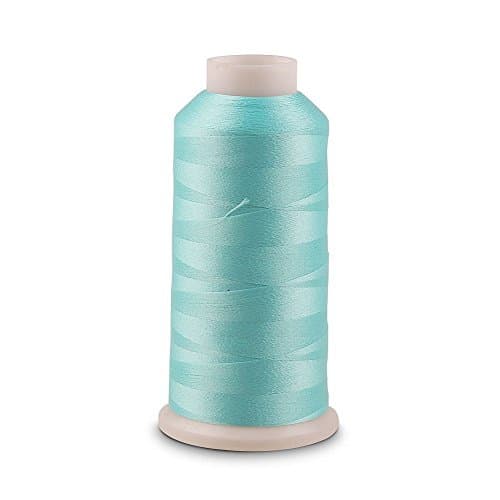 Light Blue Glow 1000 Yards Luminous Glow In The Dark Machine Embroidery / Sewing DIY Thread no.06