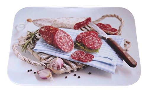Breakfast Plate, 26,5x18cm, Motive Salami