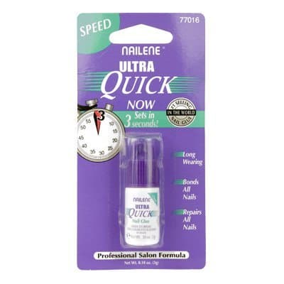 Nailene Ultra Quick Nail Glue (Pack of 4)