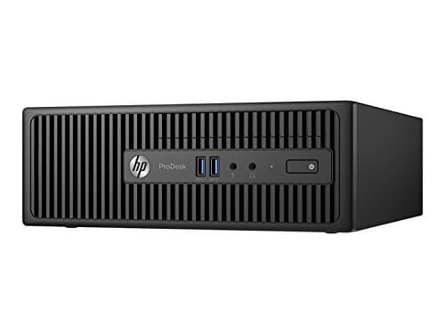 HP Premium High Performance Business ProDesk 400 SFF Desktop - Intel Quad-Core i5-6500 Up to 3.6GHz, 8GB DDR4, 500GB HDD, Intel HD Graphics 530, DVDRW, 802.11bgn, Win 10 Pro(Keyboard &amp; Mouse Included)