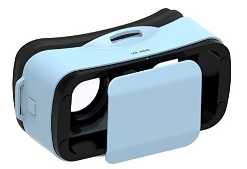 Lcyyo@ Mini VR Virtual Reality Headset VR 3D Video Game Movie Glasses for 4.5-5.5 Inch iOS & Android Smart Phone (Blue)