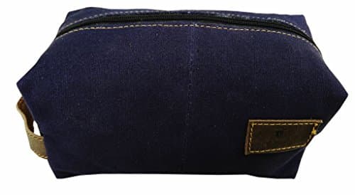 Mens Toiletry Bag Shaving Dopp Case For Travel by Devil Hunter