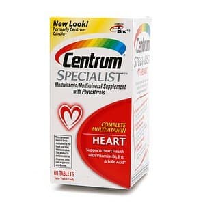 CENTRUM CARDIO 60TB by PFIZER CONS HEALTHCARE