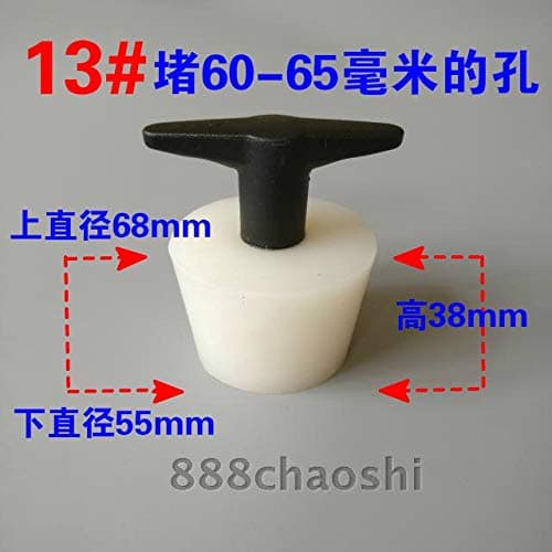 sweeTvT Drain Stoppers,Mop Pool Plugging Water Tank Kitchen Sink Old-Fashioned Water Pipe Sealing Insect Proof Deodorant, 60-65Mm