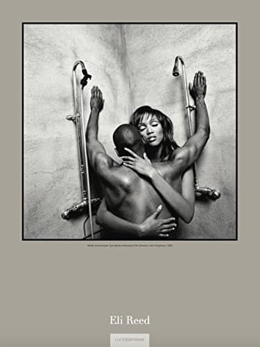Tyra Banks and John Singleton Print by Eli Reed