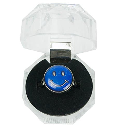 Gift Box - Smiley Face Mood Ring by Groovy Energy