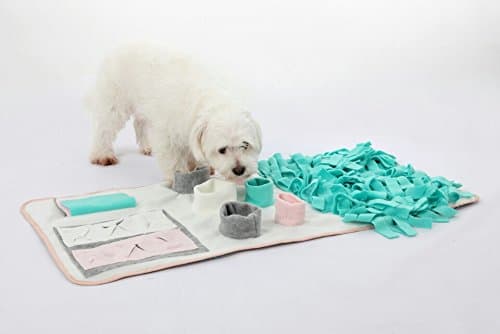Yummy mat- snuffle mat, nose work for dog, dog training feeding mat